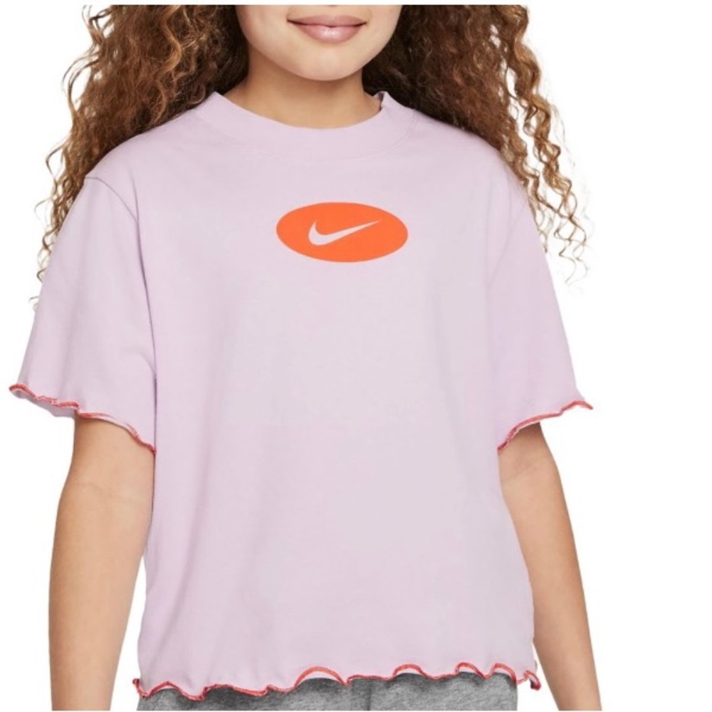 - NWT Nike Girls Dri Fit Icon Clash T-shirt size Large color Doll